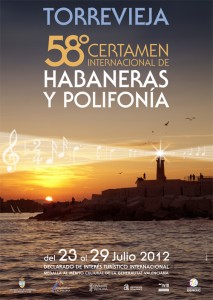 Poster Torrevieja’s 58th International Contest of Habanera and Polyphony